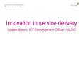 Innovation in service delivery PowerPoint PPT Presentation