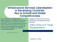 Infrastructure Services Liberalization in Developing Countries: Key to Growth and Global Competitive PowerPoint PPT Presentation