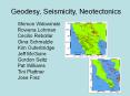 Geodesy, Seismicity, Neotectonics PowerPoint PPT Presentation