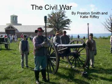 By Preston Smith and Katie Riffey