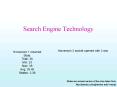 Search Engine Technology PowerPoint PPT Presentation