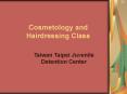 Cosmetology and Hairdressing Class PowerPoint PPT Presentation