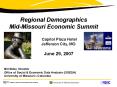 Regional Demographics PowerPoint PPT Presentation