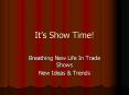 Its Show Time PowerPoint PPT Presentation