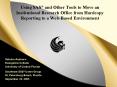 Using SAS and Other Tools to Move an Institutional Research Office from Hardcopy Reporting to a WebB PowerPoint PPT Presentation