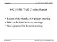 802.18 RRTAG Closing Report PowerPoint PPT Presentation