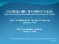 GEORGIA HIGHLANDS COLLEGE PowerPoint PPT Presentation