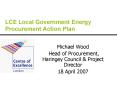 LCE Local Government Energy Procurement Action Plan PowerPoint PPT Presentation