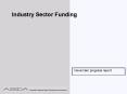 Industry Sector Funding PowerPoint PPT Presentation