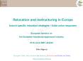 Relocation and restructuring in Europe branch specific relocation strategies trade union responses PowerPoint PPT Presentation