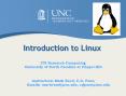 Introduction to Linux PowerPoint PPT Presentation