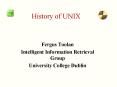 History of UNIX PowerPoint PPT Presentation