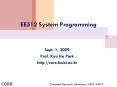 EE512 System Programming PowerPoint PPT Presentation