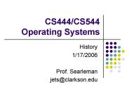 CS444CS544 Operating Systems