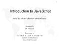 Introduction%20to%20JavaScript PowerPoint PPT Presentation