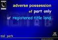 adverse possession PowerPoint PPT Presentation
