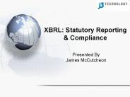 XBRL: Statutory Reporting