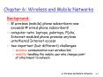 Chapter 6: Wireless and Mobile Networks PowerPoint PPT Presentation