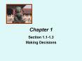 Making Decisions PowerPoint PPT Presentation