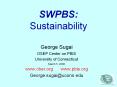 SWPBS: Sustainability PowerPoint PPT Presentation