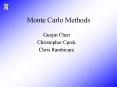 Monte Carlo Methods PowerPoint PPT Presentation