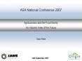 ASA National Conference 2007 PowerPoint PPT Presentation