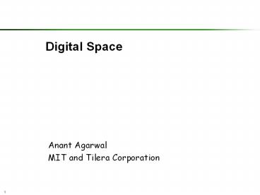 Digital Space