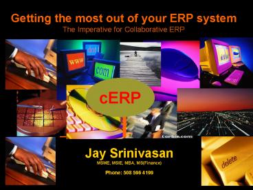 Getting the most out of your ERP system