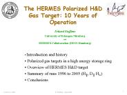 The HERMES Polarized H