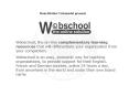 Webschool, the online complementary learning resources that will differentiate your organisation fro PowerPoint PPT Presentation