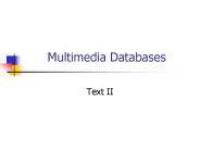 Multimedia Databases