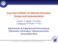 Overview of RSVPTE Network Simulator: PowerPoint PPT Presentation