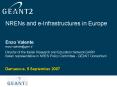 NRENs and eInfrastructures in Europe PowerPoint PPT Presentation