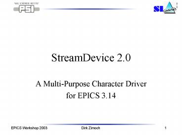 StreamDevice 2.0