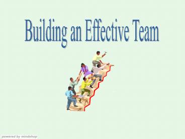 Building an Effective Team
