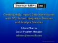 Creating High Impact Data Warehouses with SQL Server Integration Services and Analysis Services PowerPoint PPT Presentation
