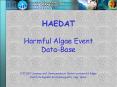 HAEDAT Harmful Algae Event Data-Base PowerPoint PPT Presentation
