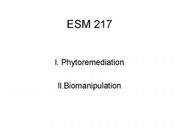 ESM 217