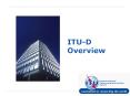 ITUD Overview PowerPoint PPT Presentation