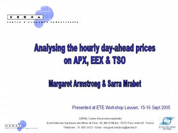 Aucun titre de diapositive