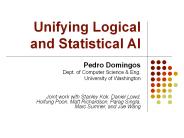 Unifying Logical and Statistical AI