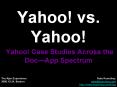 Yahoo! vs. Yahoo!  Yahoo! Case Studies Across the Doc PowerPoint PPT Presentation