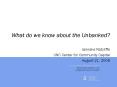 What do we know about the Unbanked PowerPoint PPT Presentation