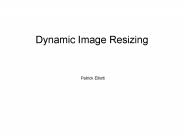 Dynamic Image Resizing