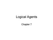 Logical Agents