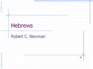 Hebrews