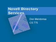 Novell Directory Services