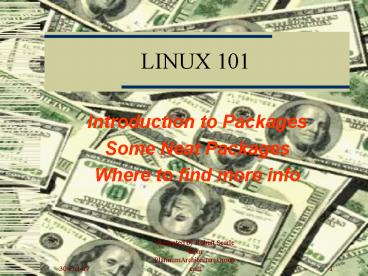 LINUX 101