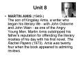 MARTIN AMIS 1949 The son of Kingsley Amis, a writer who began his literary life with John Osborne an PowerPoint PPT Presentation