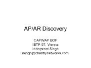 APAR Discovery